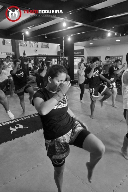 Aula de Muay Thai em Embu das Artes
